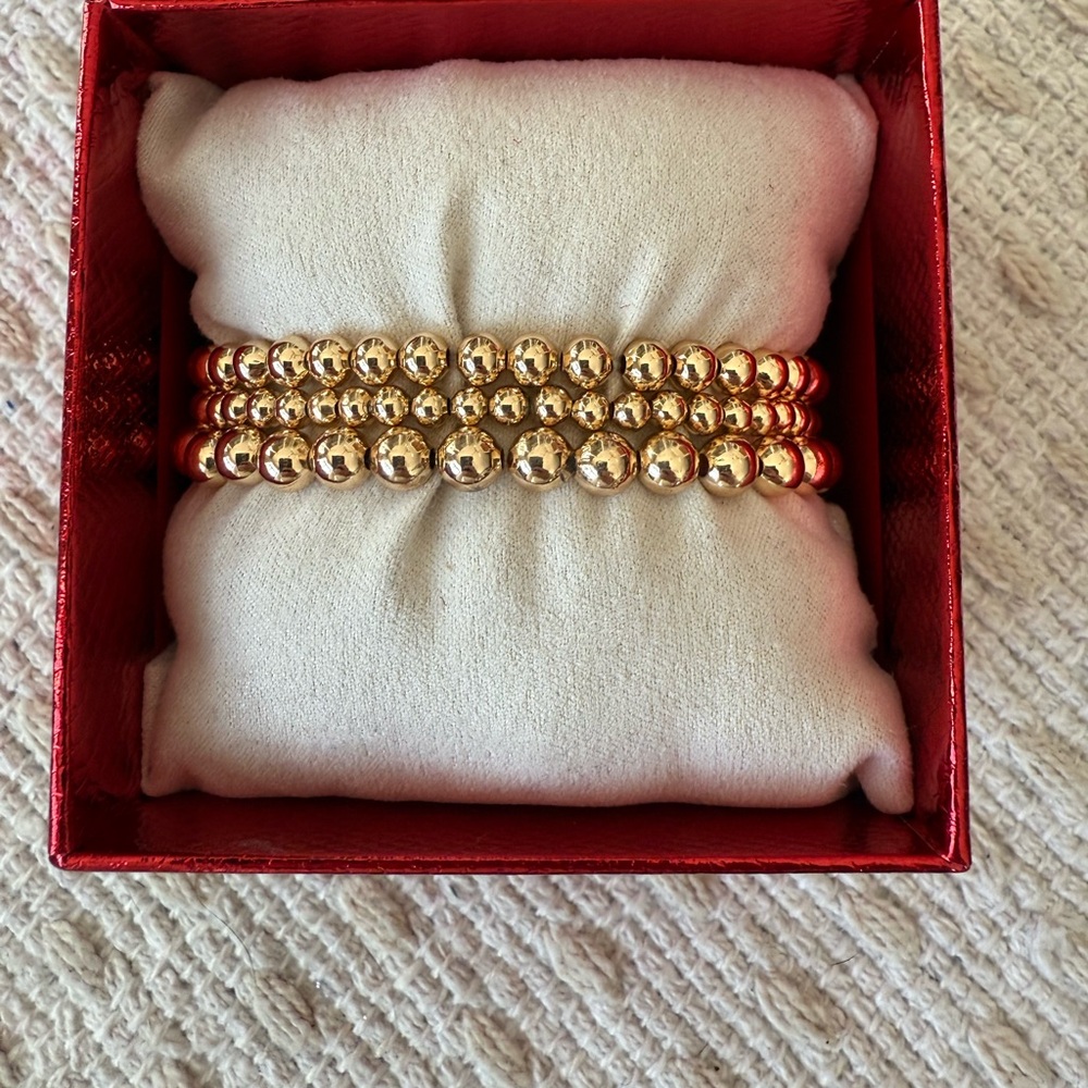 House of Harlowe Set of 3 Beaded Bracelets